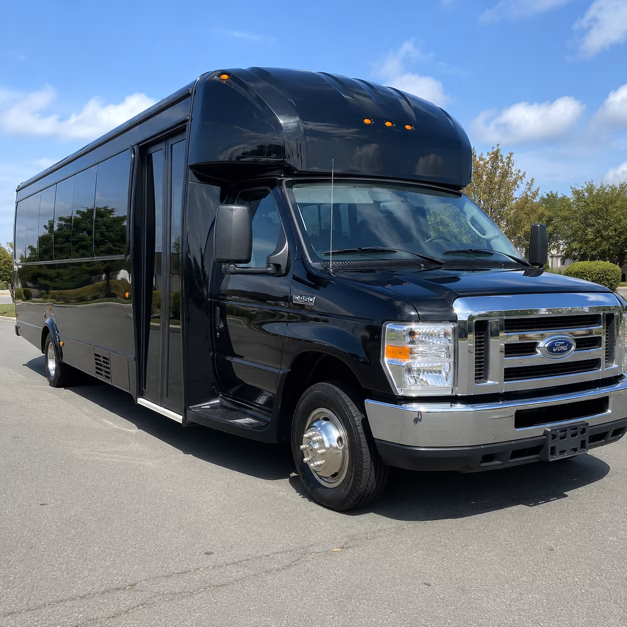 20 Passenger Party Bus Exterior