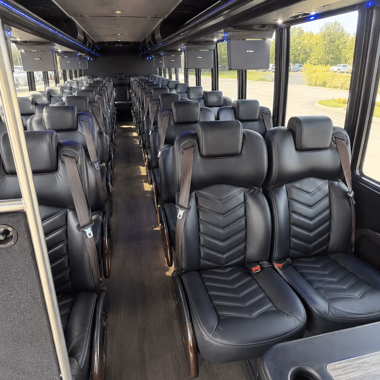 15-35 Passenger Minibus Interior