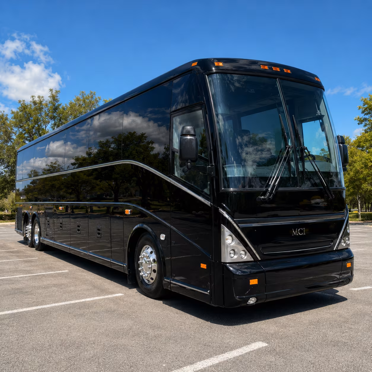 Elizabeth Airport Shuttle & Transportation party bus exterior