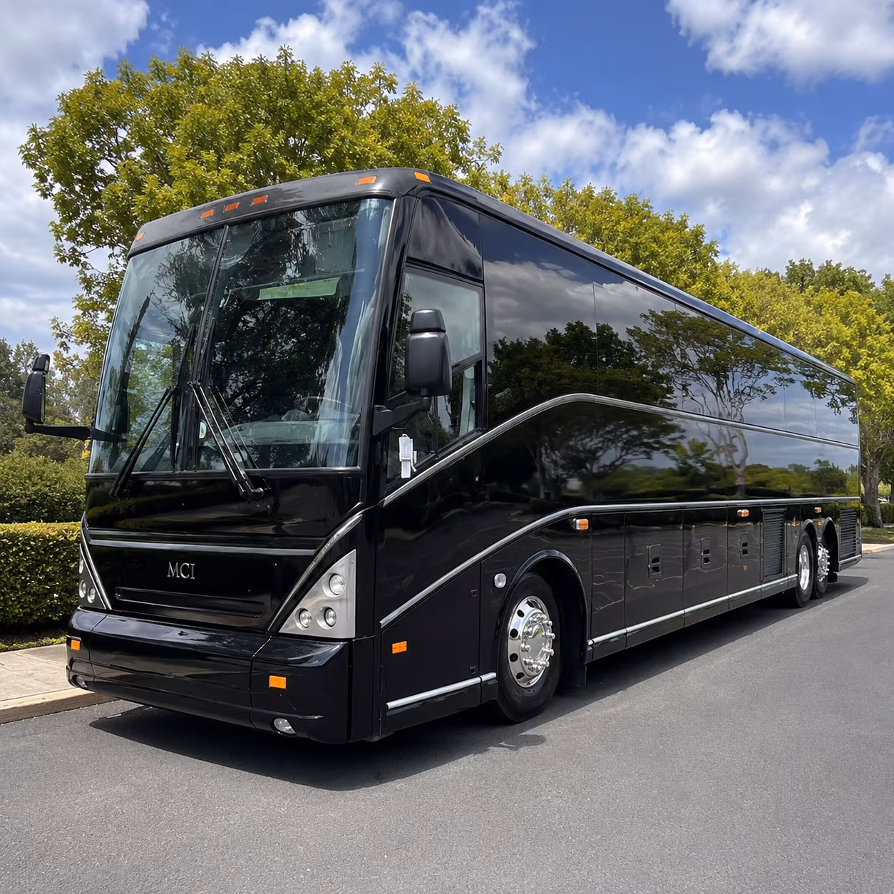 Elizabeth Airport Shuttle & Transportation party bus interior
