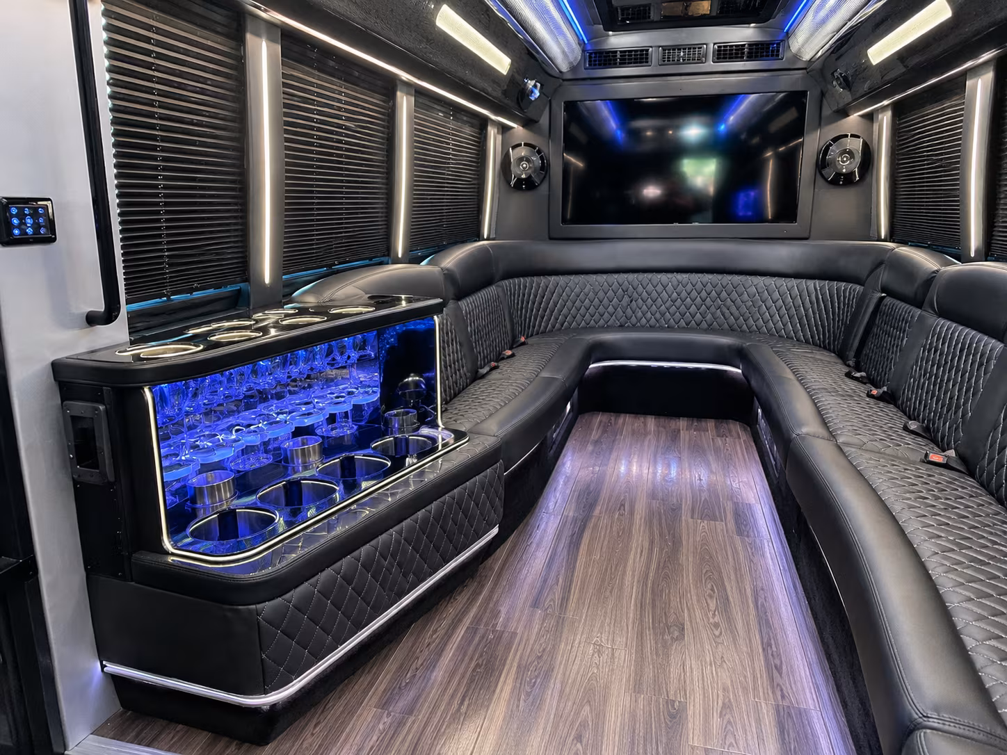 Elizabeth Concert & Music Festival Transportation onboard seating