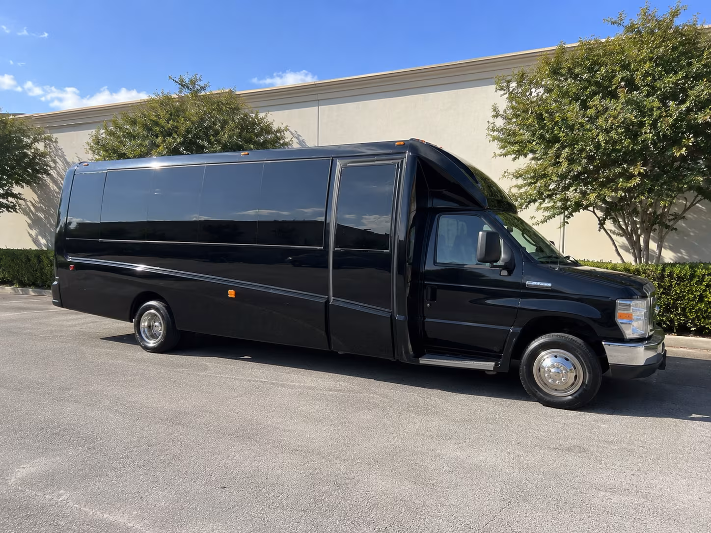 Elizabeth Concert & Music Festival Transportation party bus interior