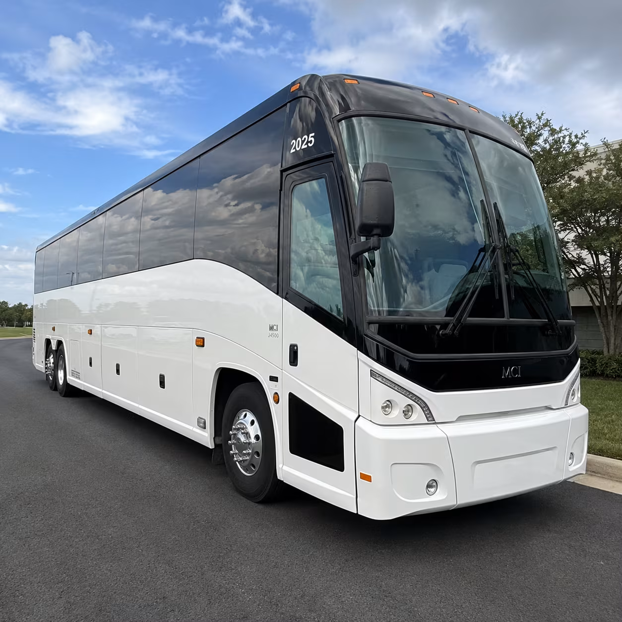 Elizabeth Corporate Transportation party bus exterior
