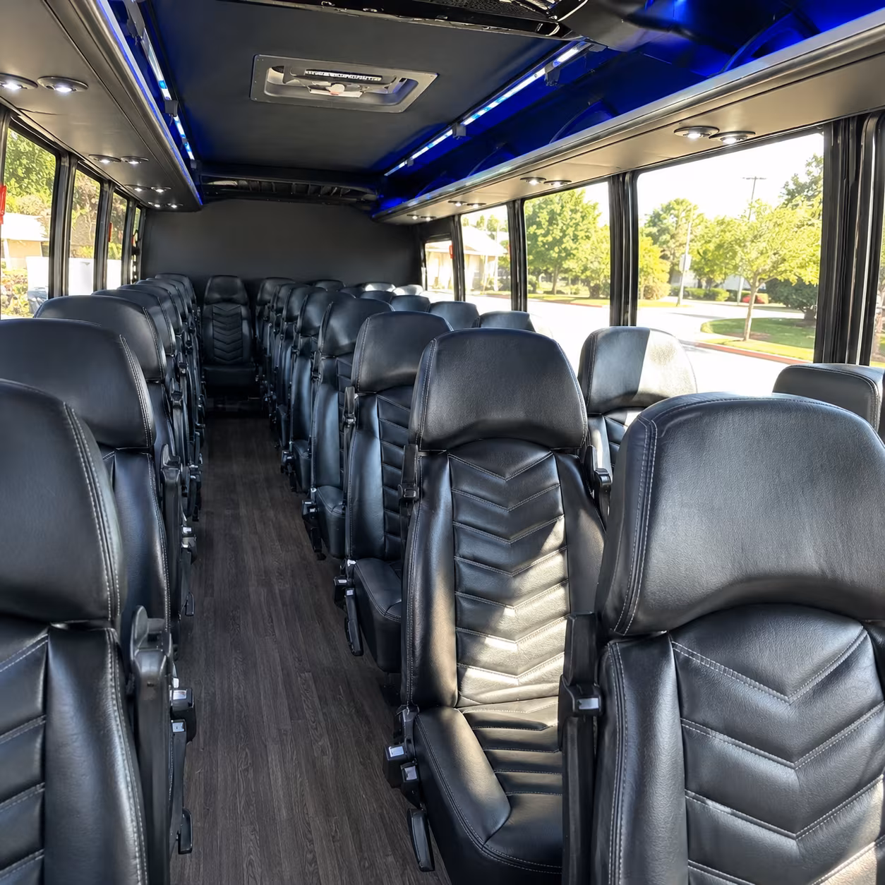 Elizabeth Corporate Transportation onboard seating