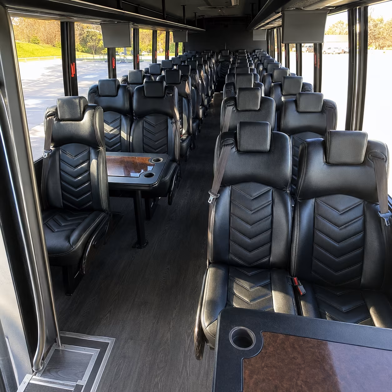 Elizabeth Corporate Transportation party bus exterior