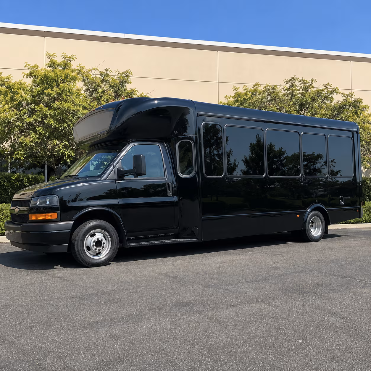 Elizabeth Private Event Transportation party bus exterior