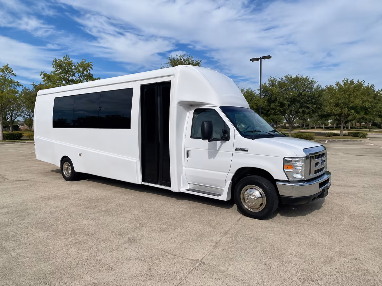 Elizabeth Prom & Homecoming Transportation party bus exterior