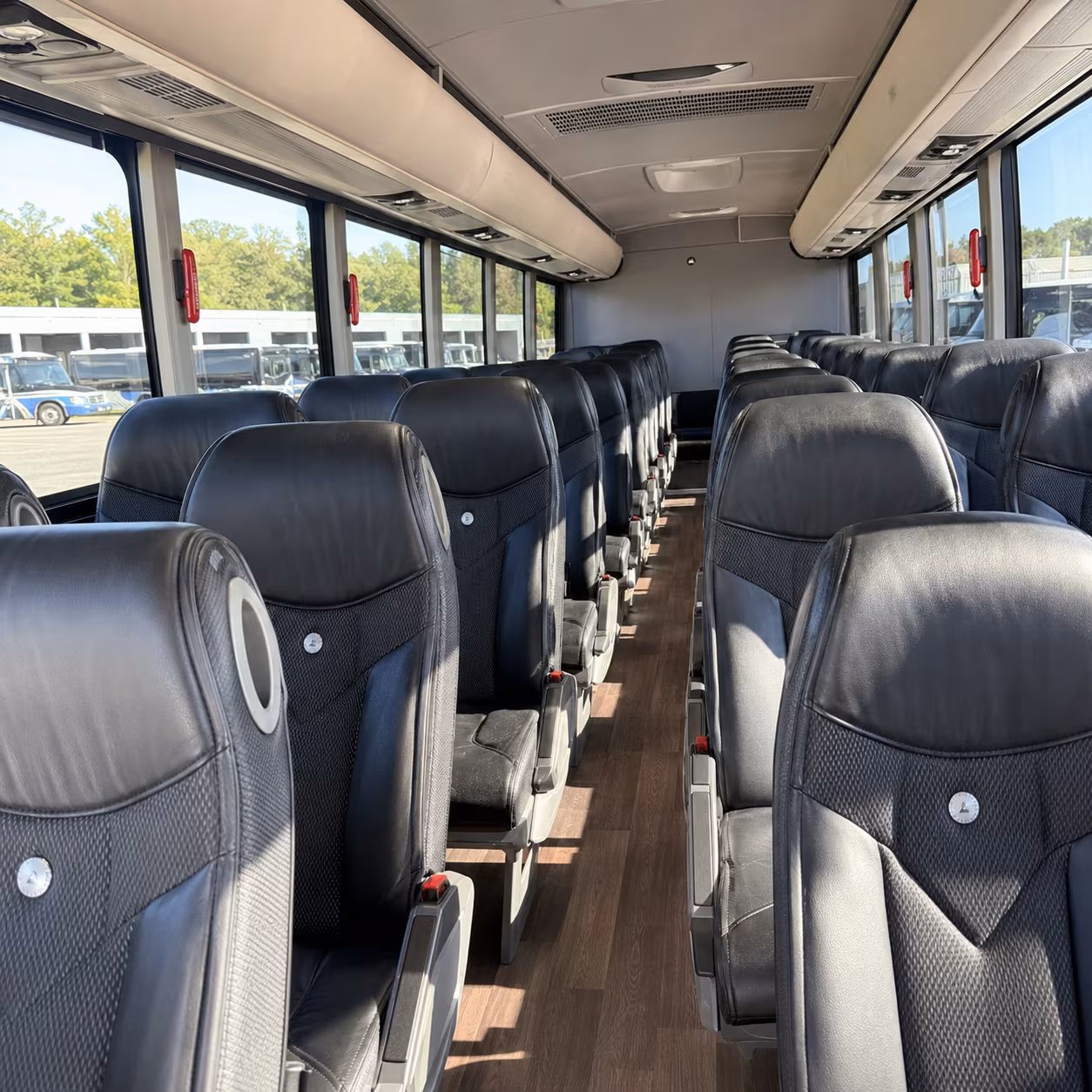 Elizabeth School Event Transportation party bus exterior