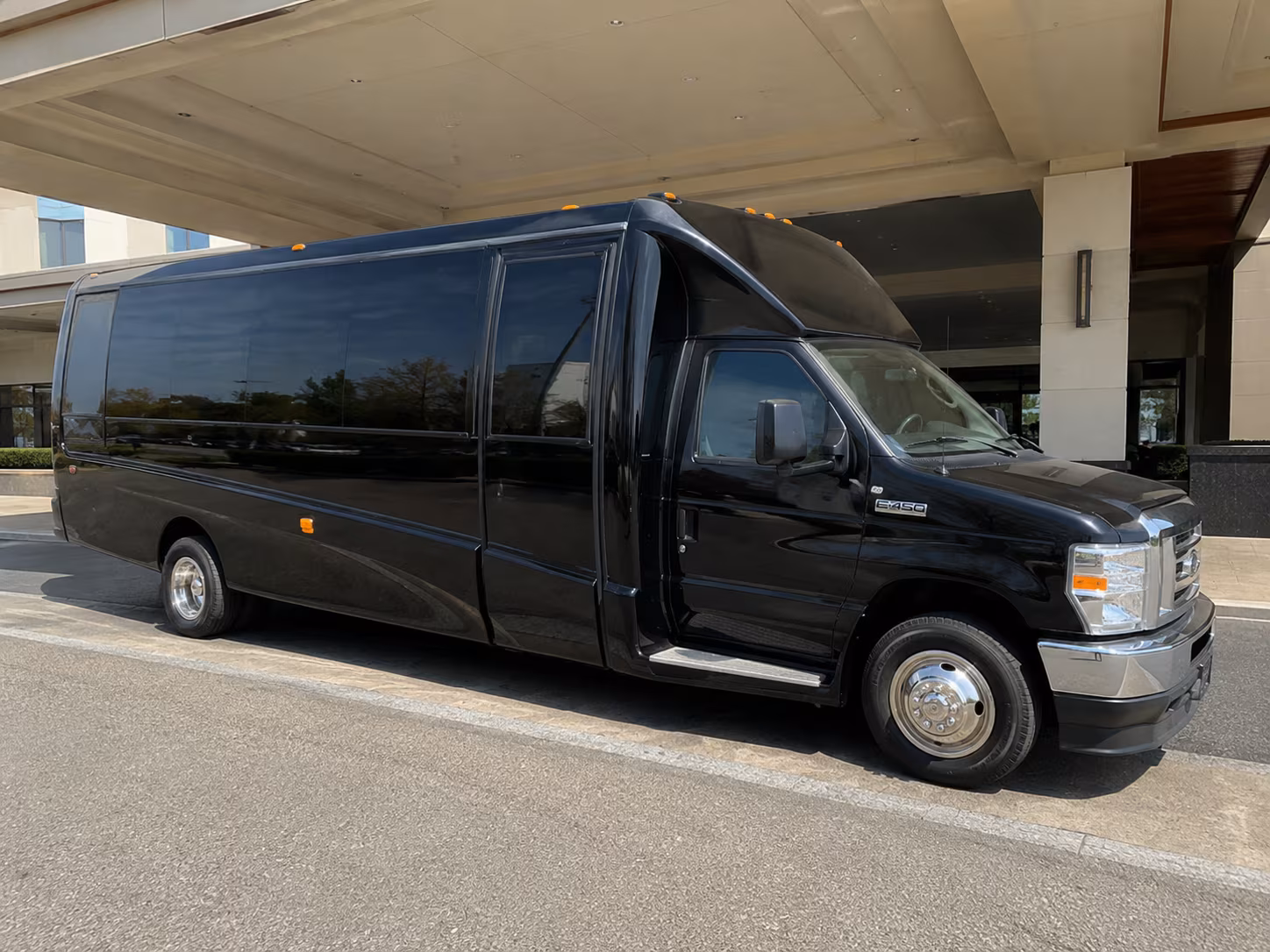 Elizabeth Sporting Event Transportation party bus exterior
