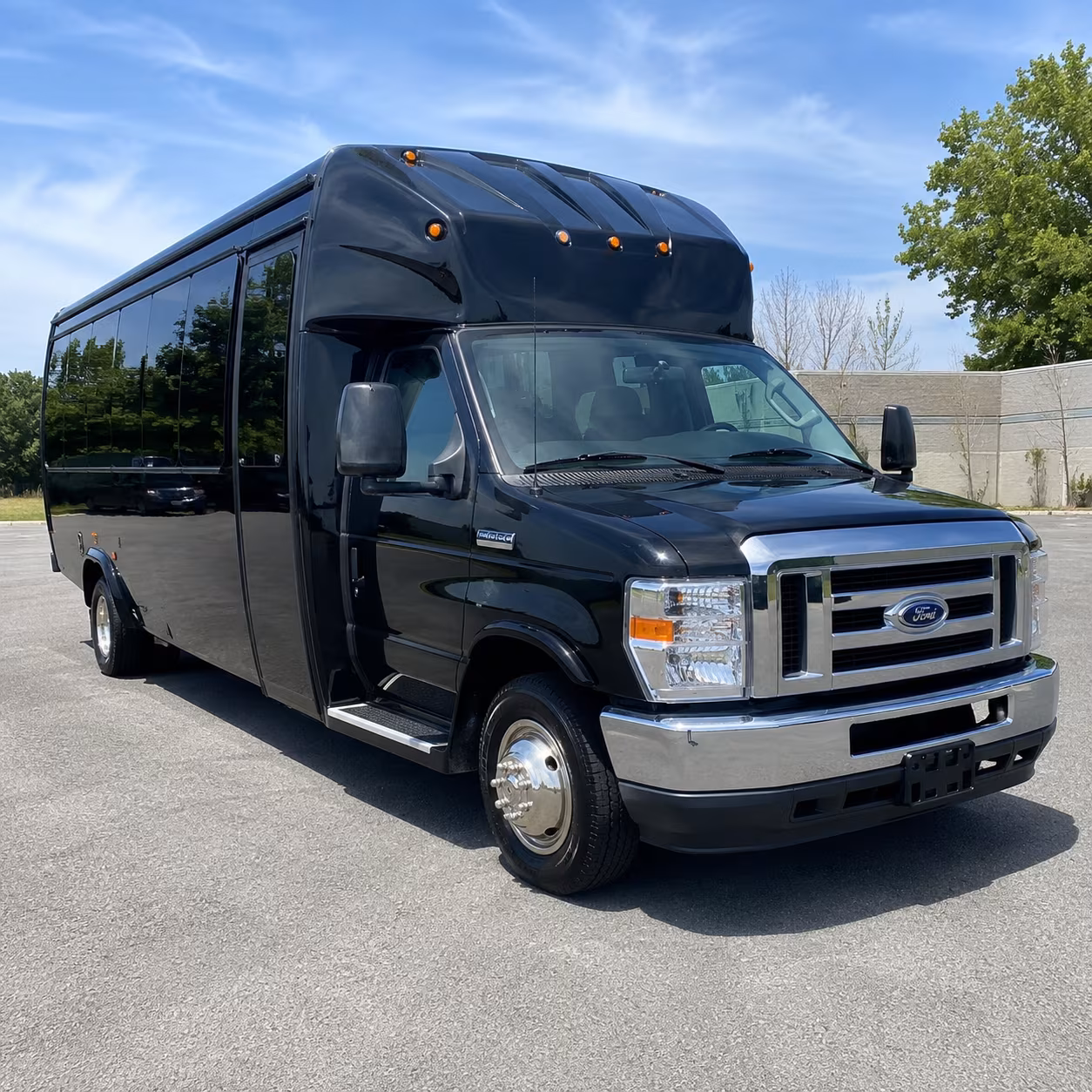 Elizabeth Sporting Event Transportation party bus exterior