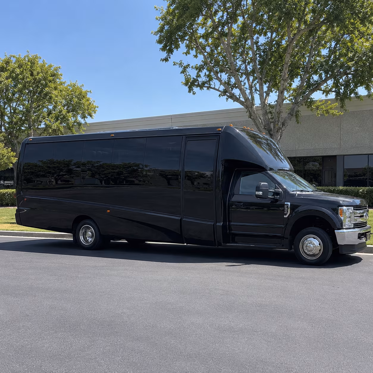 Elizabeth Sporting Event Transportation party bus exterior